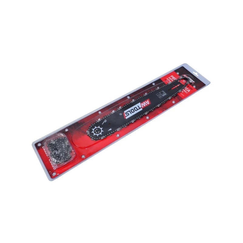 AWTOOLS AW80159 14 cali Łańcuch do pilarki 3/8 cala LP .050 cala 52 ogniwa prowadzące półdłuto