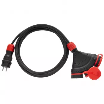 AWTOOLS EXTREME Przedłużacz 10m 3x1.5mm² 3 gniazda IP54 16A/4000W