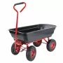 AWTOOLS Wózek ogrodowy / wywrotka 4-kołowa 75L