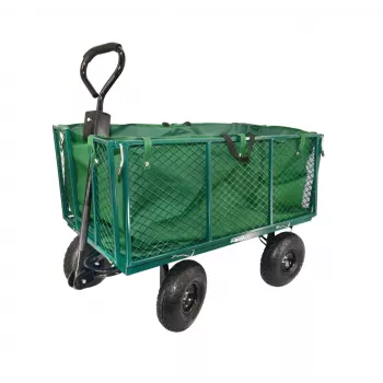 AWTOOLS Wózek ogrodowy wysoki z pokrowcem 300 kg