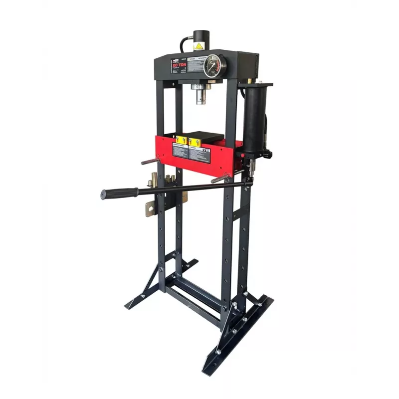 Prasa hydrauliczna AWTOOLS z manometrem 20T PRO Black Line