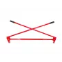 Zacisk do kostki brukowej AWTOOLS z równoległym chwytem, rozwarcie szczęk 100-400 mm, udźwig 100 kg, stal, dla dwóch osób