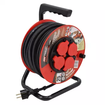 AWTOOLS Professional Bęben Przedłużacza 25m 3x2,5mm 16A 3680W IP44
