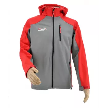 AWTOOLS Kurtka softshellowa Bluza T4 Czerwono-Szary L