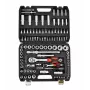 Zestaw kluczy AWTOOLS 108-częściowy 1/2 inch i 1/4 inch Black Line
