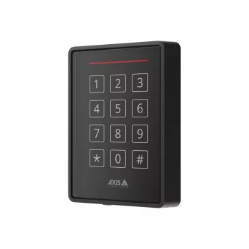 Axis A4131-E Reader - Czytnik RFID bezstykowy z klawiaturą - Przewodowy - Czarny, NCS S 9000-N