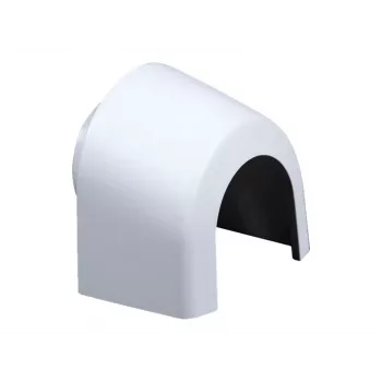 Axis Conduit Adapter U-shape 30mm A - Przejściówka kablowa do obudów kamer (M25/3/4 cala NPT, biała, malowana proszkowo aluminium)