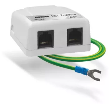 AXON NET PROTECTOR Ochronnik przepięciowy do Gigabit Ethernet, RJ45, ochrona 8-żyłowa, montaż naścienny, obudowa metalowa