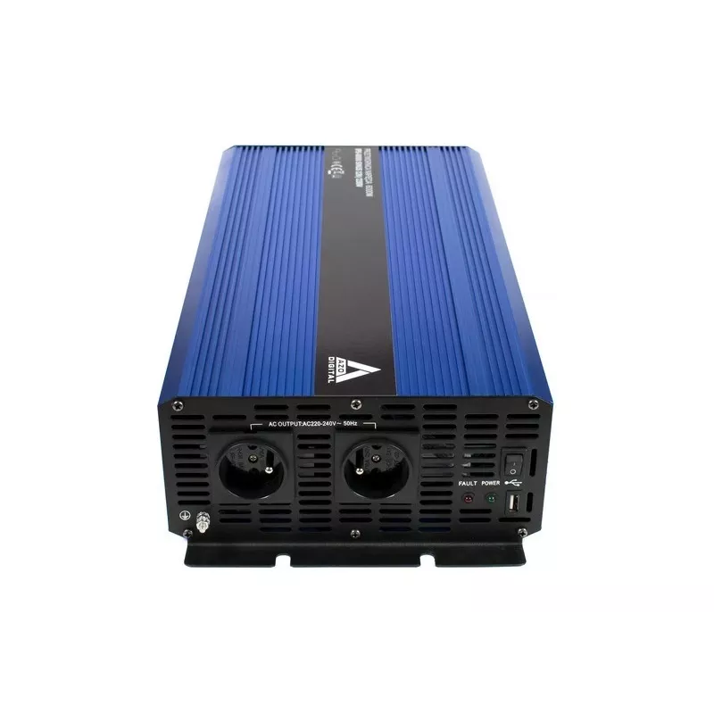 AZO Digital 12 VDC / 230 VAC Przetwornica napięcia z czystą falą sinusoidalną SINUS IPS-6000S 6000W