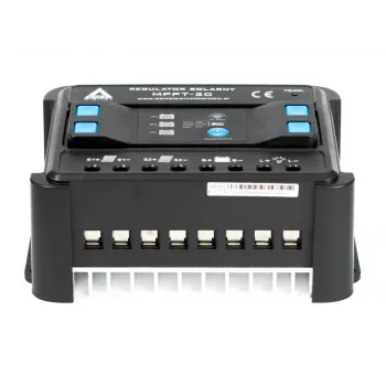AZO Digital Solar MPPT Regulator Ładowania Solarnego 12/24V 20A