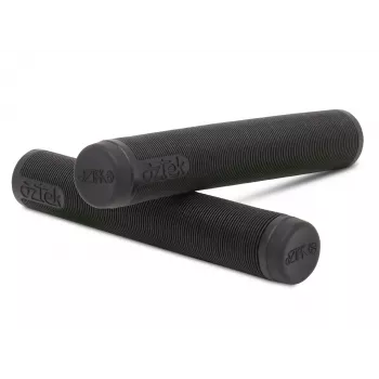 Aztek Lite Grips Blue - Chwyty do hulajnogi stunt z końcówkami kierownicy