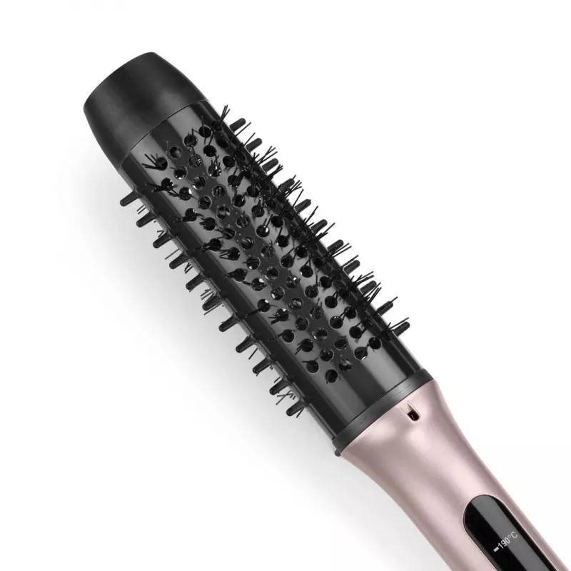BaByliss HSB200E Volume Boost Podgrzewana Szczotka Prostująca – Ciepły Róż