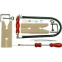 Bahco 502-SET6 Zestaw brzeszczotów do wyrzynarki, 6-częściowy, T-Shank, HCS i HSS do drewna i metalu 778154
