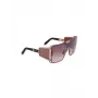 Balmain BPS-102M-146 Okulary przeciwsłoneczne unisex - czarne z akcentami w kolorze złotym, szare szkła, 61/14/145 mm
