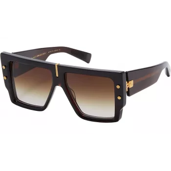 Okulary przeciwsłoneczne BALMAIN damskie BPS-144C-57 Cat Eye Oprawka acetatowa Szare szkła 57/14/145 mm