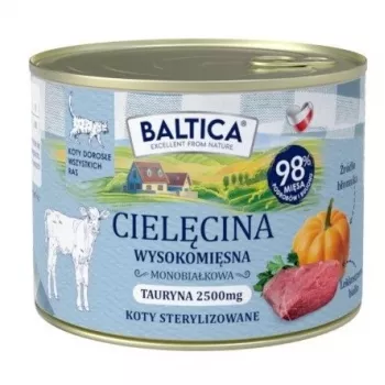 BALTICA Smaki Regionów Cielęcina Mokra karma dla kota - 185g