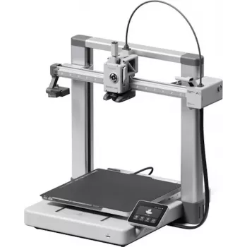 Drukarka 3D Bambu Lab A1, objętość robocza 256 x 256 x 256 mm, maks. prędkość 500 mm/s, automatyczne poziomowanie stołu, bezpośrednie napędzanie, Wi-Fi, teksturowana płyta PEI
