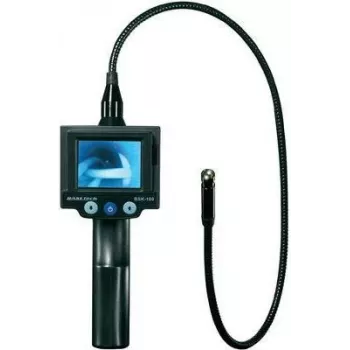 Basetech BSK-100 Kamera inspekcyjna endoskopowa z sondą 9,8 mm, kablem 59 cm, wyświetlaczem TFT 2,31 cala, wodoodpornością IP67, oświetleniem LED