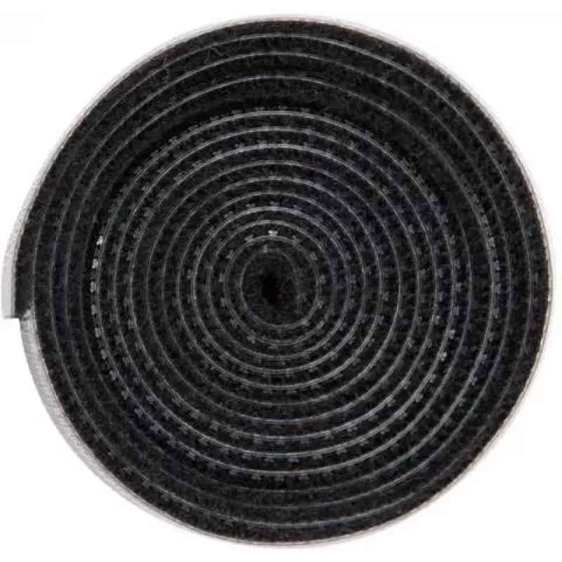 Baseus ACMGT-F01 Uniwersalny pasek do organizacji kabli z flaneli, polipropylen (PP), czarny, 3 m
