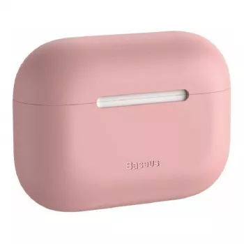 Baseus AirPods Pro Silica Silikonowe etui ochronne Różowy