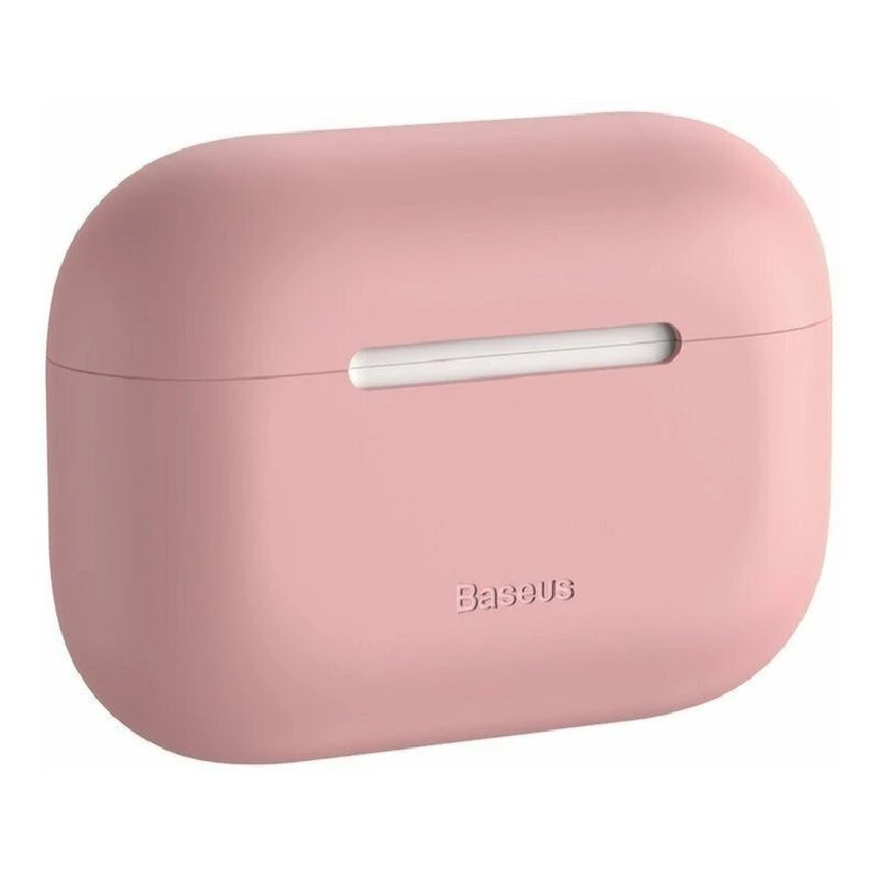 Baseus AirPods Pro Silica Silikonowe etui ochronne Różowy