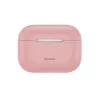 Baseus AirPods Pro Silica Silikonowe etui ochronne Różowy