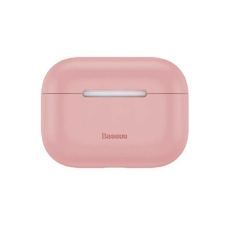 Baseus AirPods Pro Silica Silikonowe etui ochronne Różowy