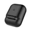 Baseus Apple 2in1 silikonowe etui ochronne z ładowarką bezprzewodową dla AirPods czarny