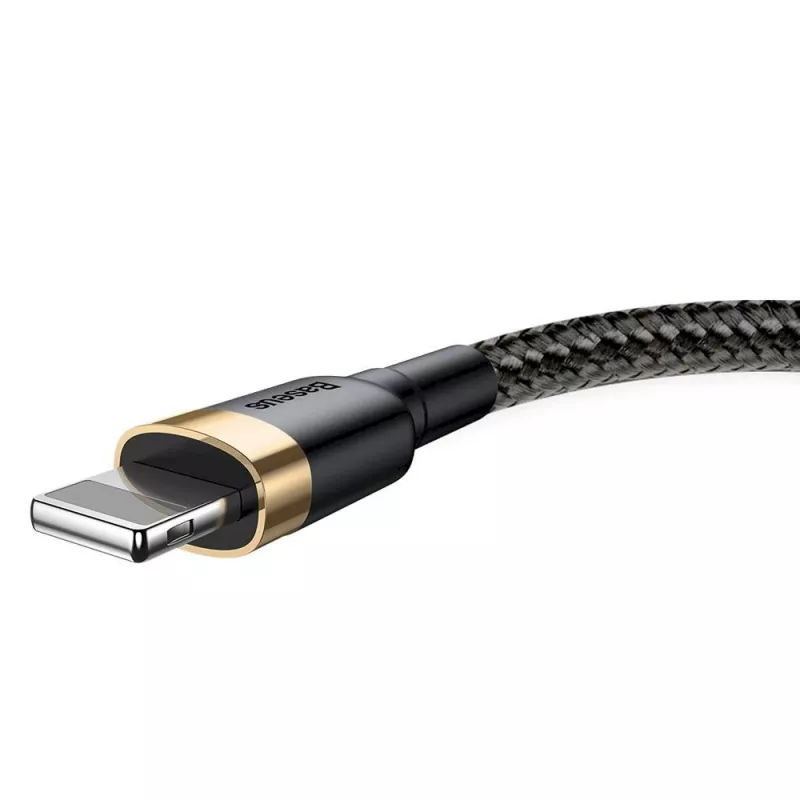 Baseus Cafule Lightning Cable 2A 3m Gold/Black (CALKLF-RV1)