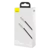 Baseus Cafule Series Metal USB-C do Lightning Kabel PD 20W 1m Czarny