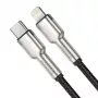 Baseus Cafule Series Metal USB-C do Lightning Kabel PD 20W 1m Czarny