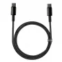 Przewód Baseus Cafule Series Metal USB-C na USB-C 1m 100W Czarny