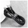 Baseus Cafule USB 2.0 Type A to Micro B Męski-Męski Kabel 2m (Czarny)