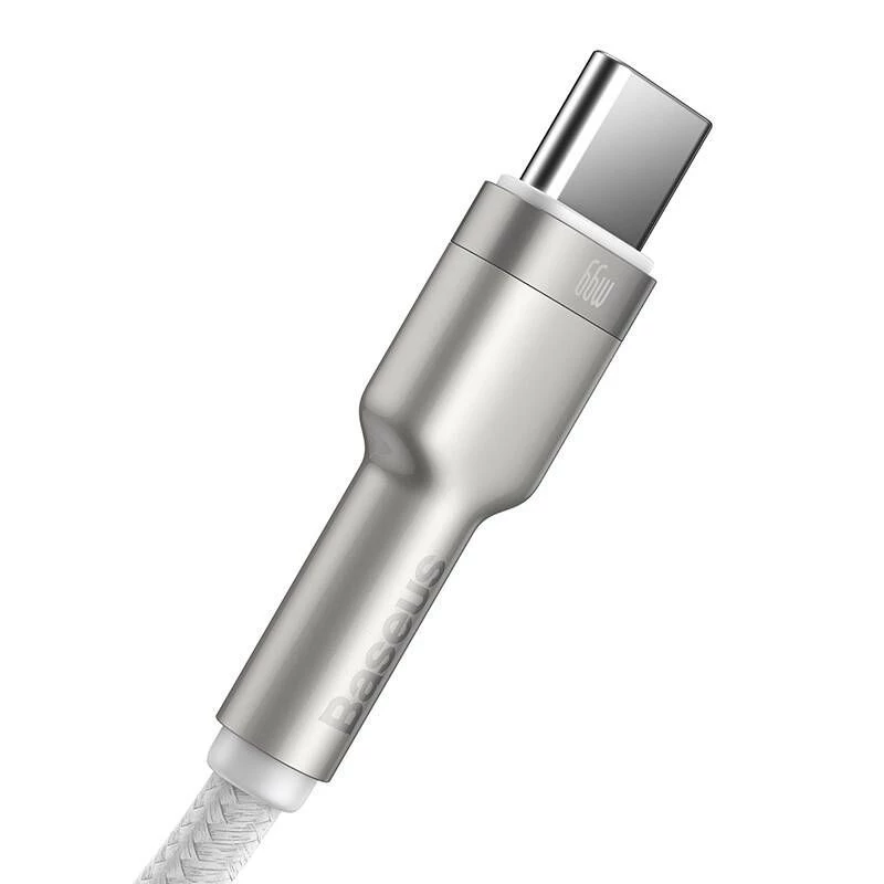 Baseus Cafule USB-A do USB-C, 66W, 1m, Biały