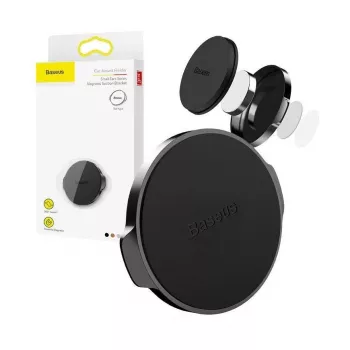 Uchwyt samochodowy Baseus Small Ears Series magnetyczny czarny