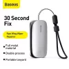 Baseus Car Tool Rain Wing Windscreen Wiper Repairer, Aluminium Alloy Silver (CRXFQ-0S)
