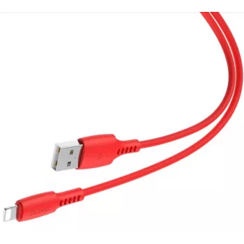 Baseus Colorful Kabel USB-A do Lightning 2.4A 1.2m Czerwony
