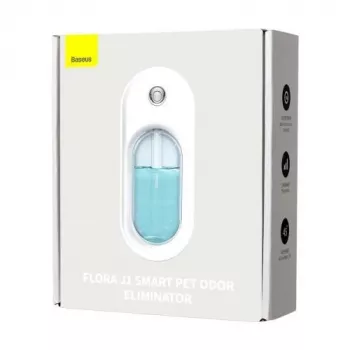 Baseus Home for Pet Flora J1 Neutralizator Zapachów Zwierzęcych, Bateria 30-dniowa, 1500 mAh, Biały (ACFJ000002)