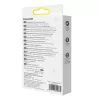 Baseus Home Intelligent T2 Pro Keychain Wireless Key and Other Object Finder BT 5.0 White (FMTP000002)
