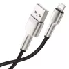 Baseus Lightning Cafule Series Metal Data Cable 2.4A 0.25m Black
