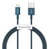Baseus Lightning Superior Series Cable, Fast Charging, Data 2.4A, 1m Blue (CALYS-A03)