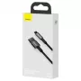 Baseus Lightning Tungsten Series Cable 2.4A, 1m Black (CALWJ-01)