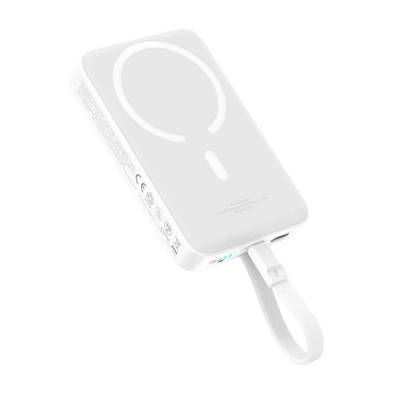 Baseus Mini 10000mAh 30W Magnetic Powerbank (Biały) Bayern Edition