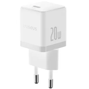 Baseus Palm Series USB-C PD Travel Charger 20W Biały