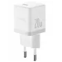 Baseus Palm Series USB-C PD Travel Charger 20W Biały