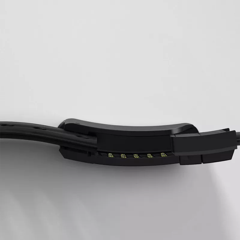 Baseus Slip-Thru pasek na rękę do Apple Watch 3/4/5/6/SE 38mm/40mm czarny (LBWSE-01)