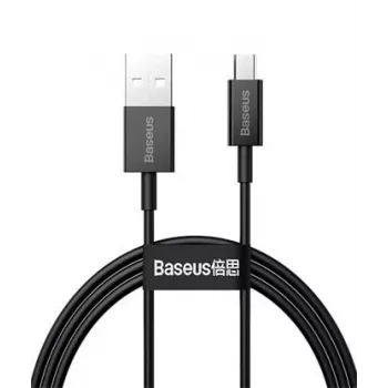 Baseus Superior Szybkie Ładowanie Kabel Danych MicroUSB 2m Czarny