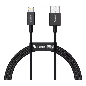 Baseus Superior USB-A do Lightning szybkie ładowanie i przesył danych kabel 1m Czarny (CALYS-A01)