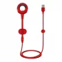 Baseus Universal Cable O-Type (8-Pin | 0.8 m) Red