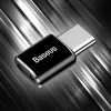 Adapter Baseus USB 2.0 Type-C na Micro USB OTG (Czarny)